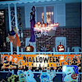 Pikkukuva 5 / 5: Haussikyltti - Onnellinen Halloween - Oranssi ja Musta Koriste