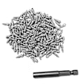 Miniatyrbilde 1 av 5: 200 stk 4x12mm Hjulnagler Snøskruer Dekk Pigger Antislipp Fallende Pigger For Bil Motorsykkel Sykkel