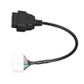 Pikkukuva 2 / 5: 31cm/12.2in 26-nastainen OBD2-kaapelisovitin auton diagnostiikkaliitin korvaa TESLA MODEL S/X-Yvanin
