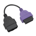 Miniatyrbillede 1 af 5: OBD2 Scanner Kabel Professionel Diagnostisk Adapter Kabel Høj Nøjagtighed Erstatning for Fiat