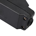 Miniatyrbillede 4 af 5: IP65 Knap Inline Ledningskontakt Vandtæt Sort On/Off Kontakt 30A 220V
