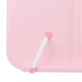 Miniatyrbillede 3 af 5: Justerbar bogholder til læsning med sideclips, lærebogsholder til tablet, opskriftsbog, pink basisversion