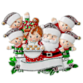 Miniatyrbild 1 av 5: Julgransprydnader familj julgransdekoration julkula julgransprydnad no3614-ZZY