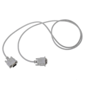Miniatyrbillede 3 af 5: Vga Db15 Han Til Rs232 Db9 Pin Han Adapterkabel / Video Grafisk Forlængerkabel (hvid, 1,5 m) Y