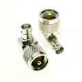 Miniatyrbilde 2 av 3: 1 stk. høykvalitets Q9 BNC hunn til UHF PL259 SO239 PL-259 SO-239 hann 90 graders rettvinklet kontakt messing RF-kontaktadapter