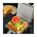 Miniatyrbillede 5 af 5: Dobbeltsidet Sandwich Pan Non-stick Foldbar Grill Stegepande Til Brød Toast Morgenmadsmaskine Køkkenudstyr Y
