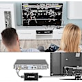 Miniatyrbild 4 av 5: RCA till HDMI-omvandlare, komposit till HDMI-adapter stödjer 1080p Pal/ntsc A Fiis