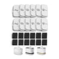 12-pack Ersättningsfilter kompatibla med Dockstream Trådlös Vattenfontän Plwf005/plwf115/wf105
