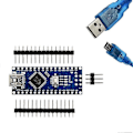 Miniatyrbild 3 av 5: Nano I/O Shield Expansionskort Kompatibelt med för + Nano 3.0 med CH340 Chip för Kit DIY