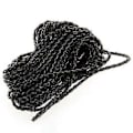 Miniatyrbillede 1 af 2: 9m Sort Flettet Læder Halskæde Snor DIY 3mm HOT
