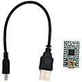 Pikkukuva 1 / 5: Teensy 2.0 USB AVR Kehityskortti Atmega32u4 Laajennuskortti Tietokaapelilla
