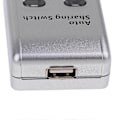 Miniatyrbillede 4 af 5: Usb 2.0 Auto Delings Switch 2 Port Hub Adapter Switcher Til 2 Pc Printer Enheder Understøtter Windows