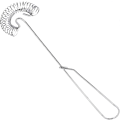 Miniatyrbillede 1 af 5: 1 stk. æggepisker i rustfrit stål, spiralpiskeris, mini æggepisker, hurtig æggepisker, velegnet til restauranter, hjemmekøkkener