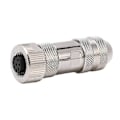 Miniatyrbillede 4 af 5: M12 Sensor Konnektor 8 Pin IP67 Vandtæt Koldpresning Hun Luftfartsstik til Bil RV Båd