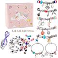 Miniatyrbild 1 av 4: Unicorn Advent Calendar For Girl 2023 jul, 24 dagars nyheter presenter, Unicorn brevpapper, tillbehör, smycken, Countdown Days Style 3
