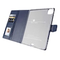 Pikkukuva 4 / 5: HANMAN Mill -sarjan yhteensopiva iPad Pro 11-tuumaiselle (2018) / (2020) / (2021) / iPad Air (2020) / (2022) -laitteelle, iskunkestävä PU-nahkainen tablettikotelo Blue