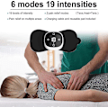 Miniatyrbild 4 av 5: Trådlös TENS-maskin för smärtlindring TENS-enhet Uppvärmd Uppladdningsbar Muskelstimulator EMS-massage
