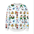 Miniatyrbild 1 av 2: Jul Xmas Män Dam Sweatshirt 3d Print Vinter Pullover Jumper Toppar I Style M