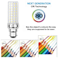 Miniatyrbillede 4 af 5: 20W LED Majslys, 150W Ækvivalent Glødepære, 2300lm, 3000k Varmt Hvidt, B22 Bajonet Pærer, 3 Styk