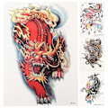 Pikkukuva 1 / 2: 4 Arkkia Tattoo-tarrat Väliaikaiset tatuoinnit Feikkitatuoinnit Ainutlaatuiset tatuoinnit Tatuointitarrat