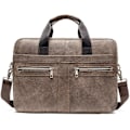 Miniatyrbild 1 av 5: Portfölj Crossbody Väskor Läder Herr Axelväska För 12.9 Tum