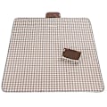 Miniatyrbillede 3 af 4: Vandtæt Picnic Tæppe, Stort Picnic Tæppe, 200 X 200 Cm