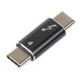 Pikkukuva 1 / 5: USB C - USB C -liitin Type-C -sovitin tukee pikalatausta 40 Gbps:n tiedonsiirtoa