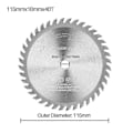 Pikkukuva 2 / 5: 40T Kovametallikärkinen sahanterä 115mm pyörösahanterä puulle terä C