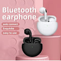 Pikkukuva 2 / 5: Pro6 Bluetooth True Wireless Tws -vastamelunappikuulokkeet, mikrokorvassa - Oranssi