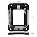 Miniatyrbild 1 av 5: För LGA 1700 Retrofit Kit 13:e GEN CPU Böjningskorrigerare Ram Spänne Skydd