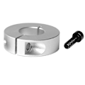 Miniatyrbillede 5 af 5: 4-pak Split Akselboring 20 mm, Aluminium Akselklemme i ét stykke, 40 mm udvendig diameter, 12 mm tykkelse