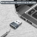 Miniatyrbillede 2 af 5: USB C Hun til USB Han Adapter Type C til USB A Konverter