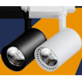 Miniatyrbild 5 av 5: LED-skenspotlight 10w 20w 30w 40w 50w cob display fönsterskenspotlight 10W