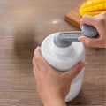 Miniatyrbilde 4 av 5: Barbermaskin for is hjemme, liten manuell isknuser, hånddrevet is- og hagl-ismaskin for å lage sandis