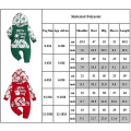 Miniatyrbild 5 av 5: Baby flicka Barn 1:a jul God jul Hooded Långärmad Jumpsuit Bodysuit One Piece Romper Outfit Green 9-12M