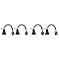 Pikkukuva 1 / 5: 4 kpl Emolevyn sovitinkaapeli, 19-nastainen USB3.0 - 9-nastainen USB2.0 naaras