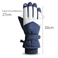 Pikkukuva 2 / 5: Ski Lumihanskat Talvi Kylmä Sää Tuulenpitävät Lämpimät Sukset SK15 navy blue (men)