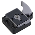 Miniatyrbild 4 av 5: 323 Snabbkopplingsplatta 200pl-14 Qr Plattor Adapter Med Snabbkopplingsklämma 1/4' Till 3/8' Skruv För DSLR Kamera Stativ - Bra kvalitet