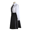 Miniatyrbild 5 av 5: Huanhuan Anime Cosplay Kostym för Bungou Bungo Herrelösa hundar Akiko Yosano Wig XL