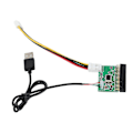 Miniatyrbillede 5 af 5: 1.44mb 3.5 tommer Floppy Drive Connector 34 Pin 34p Til USB Kabel Adapter PCB Board PC USB Til Floppy U