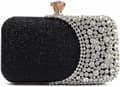 Dam Rhinestone Aftonväskor Glittrande Kristallväska Clutch Brud Bröllopsfest Bal Handväska