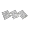 Miniatyrbillede 1 af 5: 3 stk. Belling Universal 320 x 260 mm Metal Kogepladeemhætte Fedtfilter