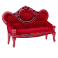Miniatyrbilde 1 av 2: Dukkehust Miniatyr Sofa Modell Dukkehust Møbler Miniatyr Dukkehust Tilbehør
