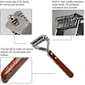 Miniatyrbilde 4 av 5: Coat King Rake 14-bladet Rake for Kjæledyr Underull, Profesjonell Kjæledyr-Avmattingskam