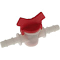 Miniatyrbillede 5 af 5: Holdbar Vandstrømsregulator i Plastik Lige Lukkeventil Slange (hvid Rød) (2 stk)