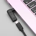 Miniatyrbillede 5 af 5: Type C Hun til 5.5x2.5mm Hanstik passer til Lenovo