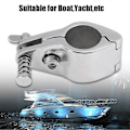 Miniatyrbillede 2 af 4: 7/8\" Rustfrit Stål Marine Båd Kæbe Slide Hængslet Bimini Top Hardware Beslag