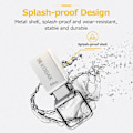 Miniatyrbillede 3 af 5: Kodak K112 64g U Disk Metal Bærbar USB Flash Drive Vandtæt Mini Memory Stick Bil Pen Drives Flashdisk Usb2.0 Sølv