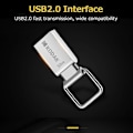 Miniatyrbillede 2 af 5: Kodak K112 64g U Disk Metal Bærbar USB Flash Drive Vandtæt Mini Memory Stick Bil Pen Drives Flashdisk Usb2.0 Sølv