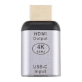 Miniatyrbillede 2 af 5: 4k 60hz USB 3.1 Type C Hun til HDMI Han Adapter Konverter til Macbook Chromebook Pixel-yyc